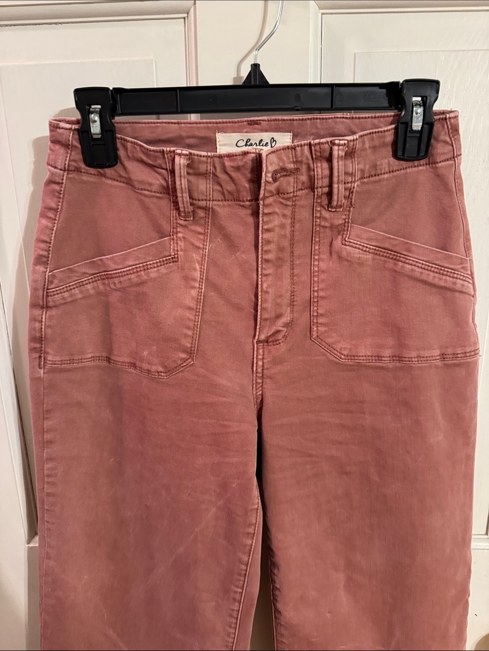 CHARLIE B Mauve Pink pants